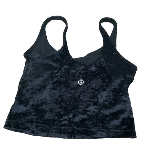 Lululemon Matched Set Align Tank / Wunder Lounge 28” Tight Black Velvet Sz 2 - Picture 13 of 16